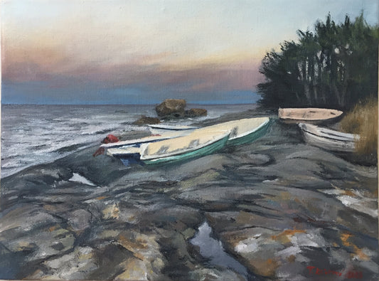 Waiting for the moon