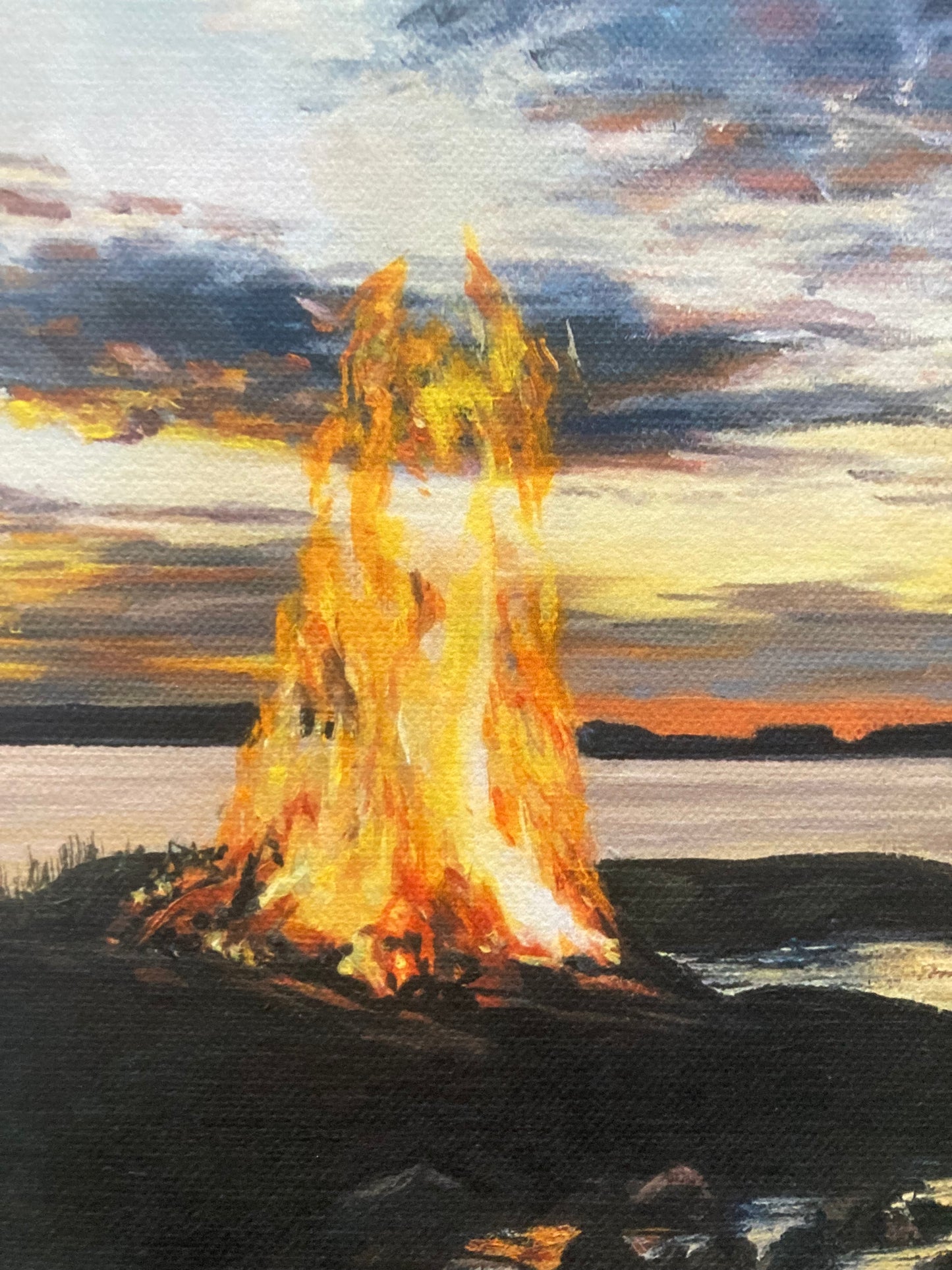 Midsummer night (print)